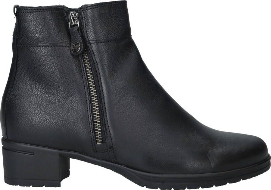 HARTJES Boots Dames Led H Rits Booty Maat: 39 Materiaal: Leer Kleur: Zwart