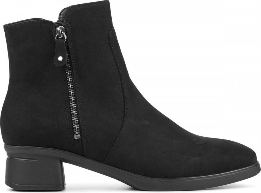 HARTJES Enkellaarsjes Dames 172.1902 Maat: 39 Materiaal: Nubuck Kleur: Zwart