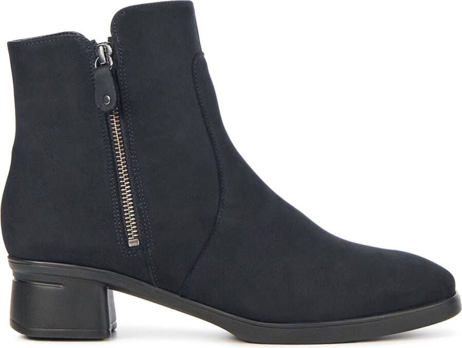 HARTJES Enkellaarsjes Dames 172.1902 Maat: 39 Materiaal: Nubuck Kleur: Blauw