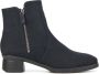 HARTJES Enkellaarsjes Dames 172.1902 Maat: 39 Materiaal: Nubuck Kleur: Blauw - Thumbnail 1