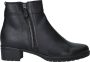 HARTJES Boots Dames Led H Rits Booty Maat: 42 5 Materiaal: Leer Kleur: Zwart - Thumbnail 1