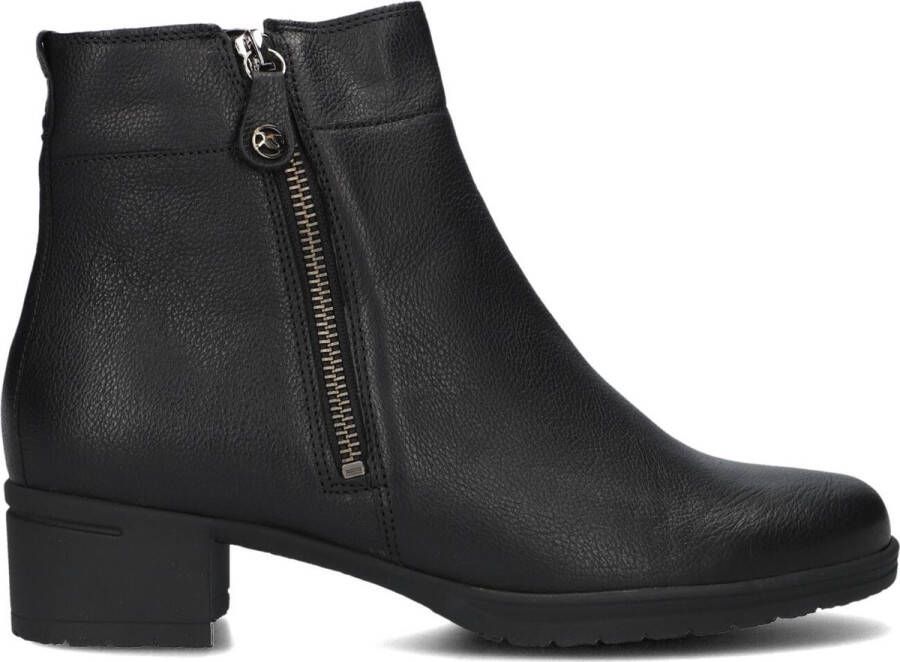 HARTJES Boots Dames Led H Rits Booty Maat: 42 5 Materiaal: Leer Kleur: Zwart