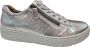 HARTJES Lage Sneakers Dames 162.1402 Maat: 39 5 Materiaal: Leer Kleur: Zilver - Thumbnail 4