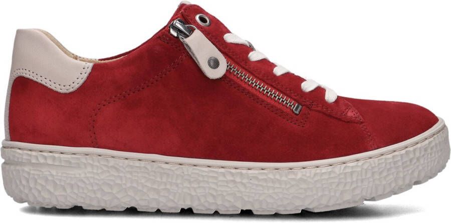 HARTJES Lage Sneakers Dames Phil Maat: 41 5 Materiaal: Suède Kleur: Rood