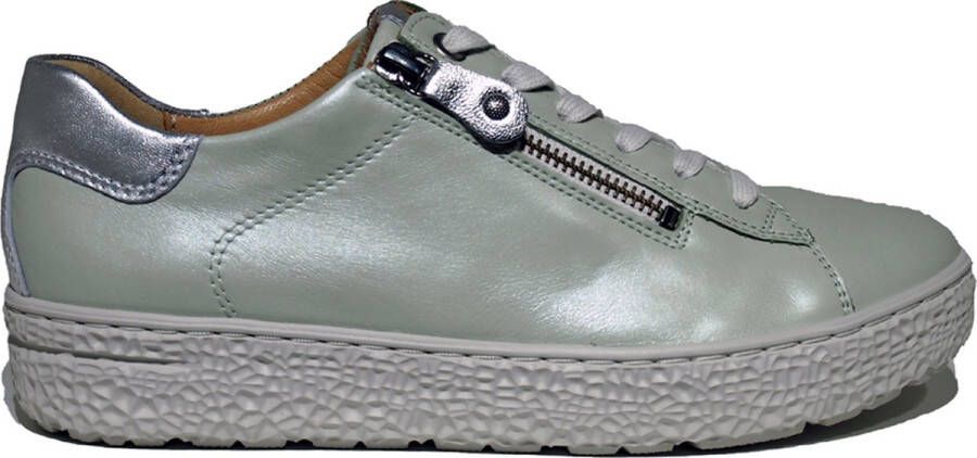 Hartjes 162.1409 14 93.19 Lichtgroen patent leer sneaker wijdte H