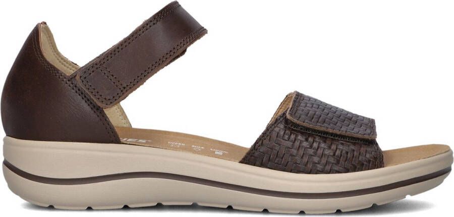 Hartjes Pop Sandalen Dames Bruin