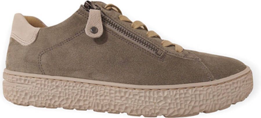 Hartjes Sneakers Dames Lage sneakers Damesschoenen Suède 1621417 Groen