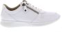 HARTJES Lage Sneakers Dames 162.1124 Maat: 36 5 Materiaal: Leer Kleur: Wit - Thumbnail 1