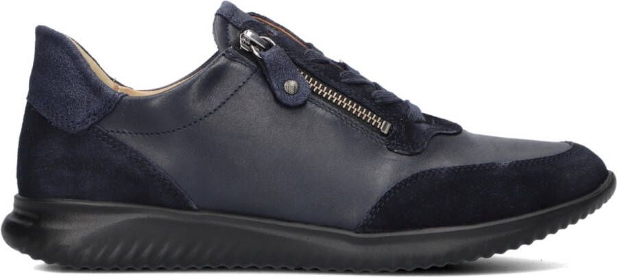 HARTJES Lage Sneakers Dames 162.1141 Maat: 38 Materiaal: Leer Kleur: Blauw