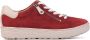 HARTJES Lage Sneakers Dames 162.1401 Maat: 39 5 Materiaal: Suède Kleur: Rood - Thumbnail 1