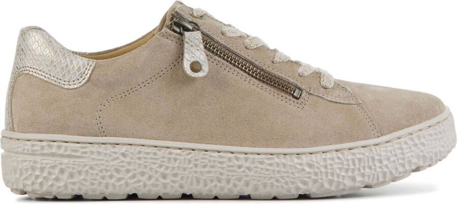 Hartjes Sneakers Dames Lage sneakers Damesschoenen Suède 162.1401 Taupe