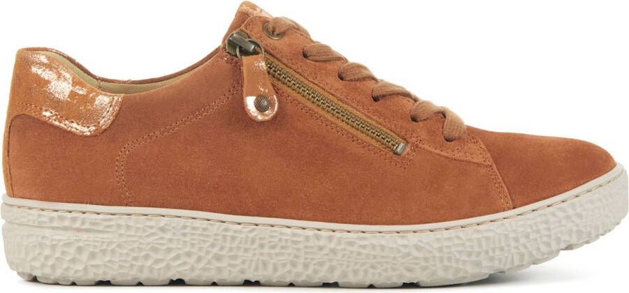 Hartjes Sneakers Dames Lage sneakers Damesschoenen Suède 162.1417 Phil Cognac