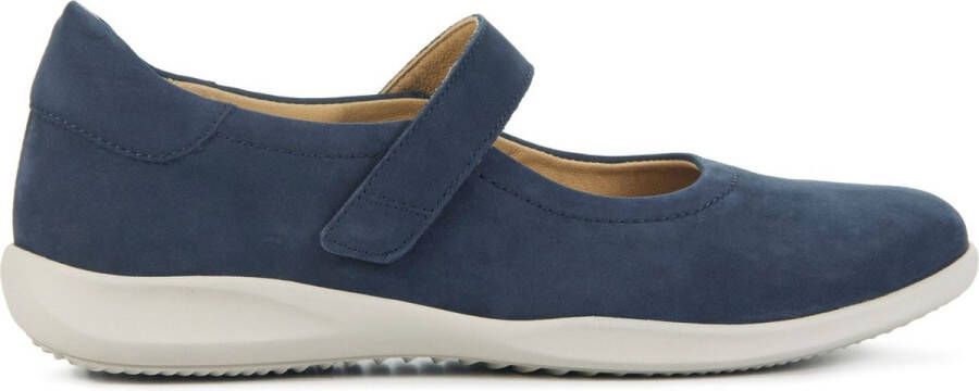 HARTJES Instappers Dames 162.2102 Goah Maat: 39 5 Materiaal: Nubuck Kleur: Blauw