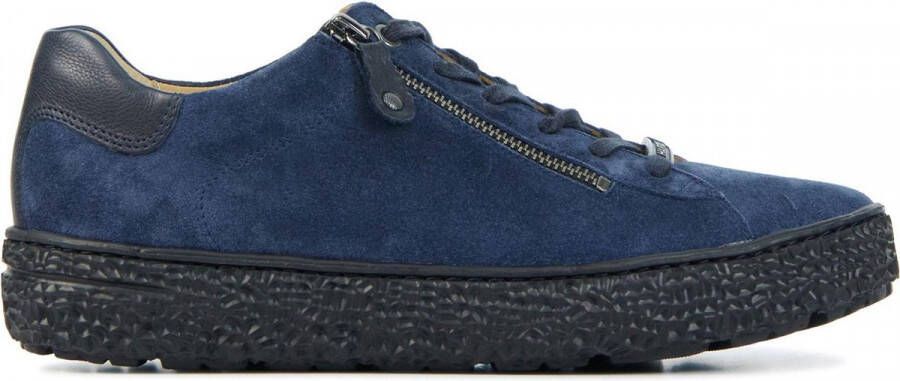 Hartjes Sneakers Dames Lage sneakers Damesschoenen Suède 1621401 Blauw