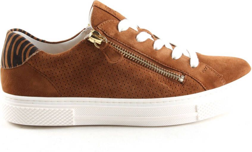 Hassi-A Dames Sneakers Hassia 9-301236-2526 Bilbao Cognac ½