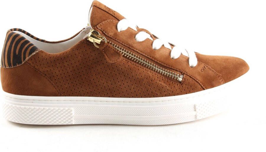 Hassi-A Dames Sneakers Hassia 9-301236-2526 Bilbao Cognac ½ - Foto 1