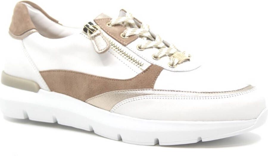 Hassi-A Hassia 301354 Lage sneakersDames sneakers Wit beige