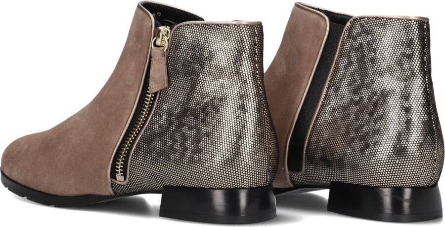 Hassi-A Hassia 302113 Enkellaarsjes Enkelboots met rits Dames Taupe