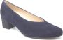 Hassi-A Hassia 5-304936-3000 Blauw suède pump wijdte H - Thumbnail 2