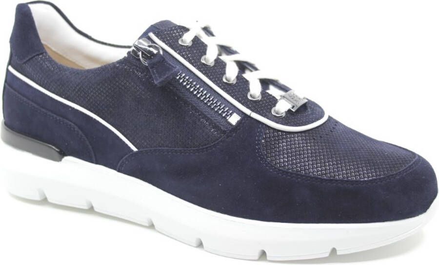 Hassi-A Hassia 7-301319-3202 Blauwe dames sneaker wijdte H