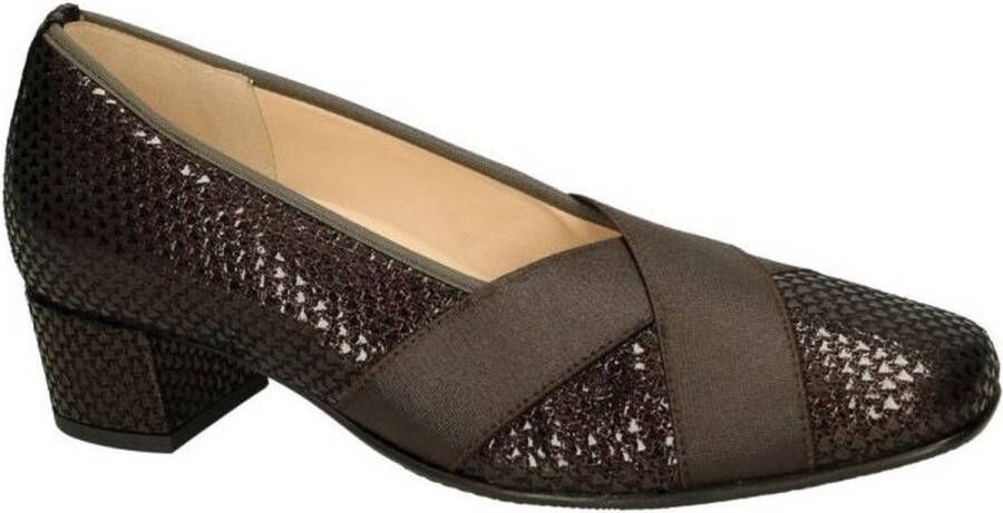 Hassi-A Hassia -Dames bruin donker pumps & hakschoenen