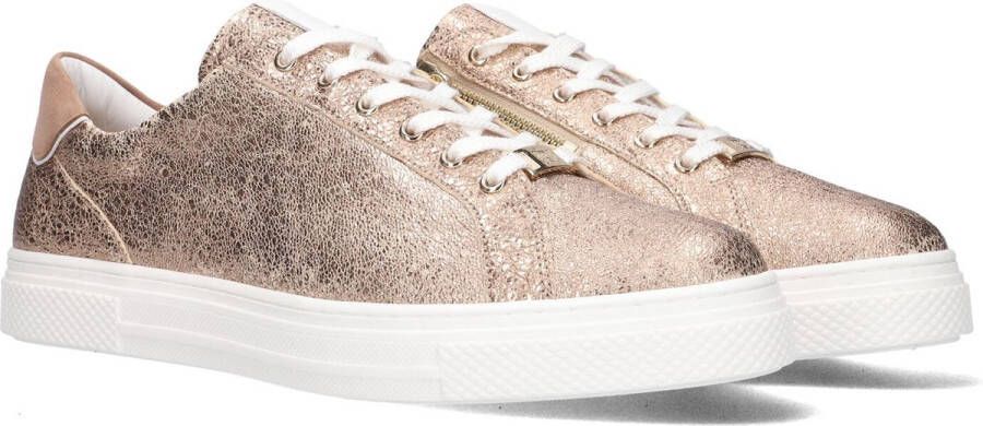 HASSIA Lage Sneakers Dames Bari Maat: 37 Materiaal: Leer Kleur: Goud