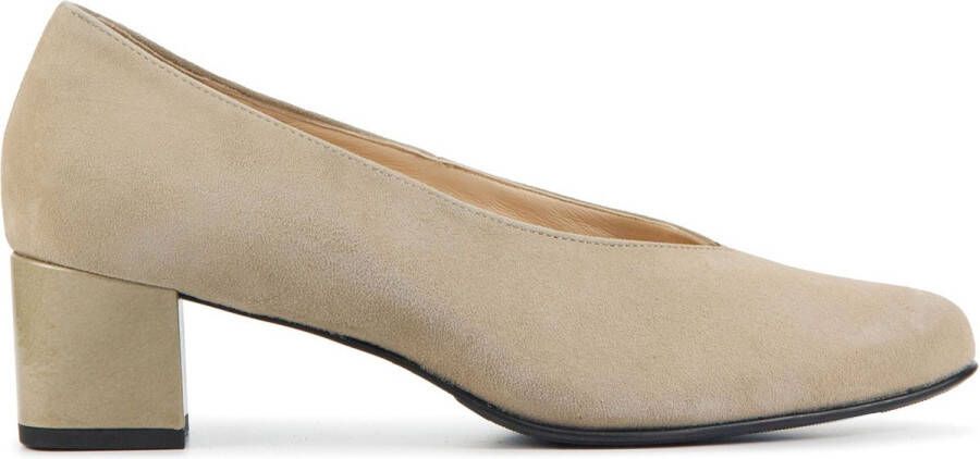 Hassi-A Hassia Dames Pumps Damesschoenen Suède Geen hoogte 2 cm 3049 36 Beige