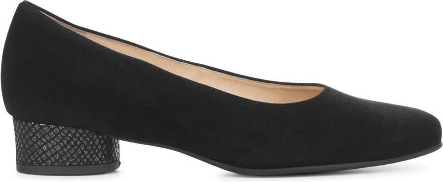 Hassi-A Hassia Dames Pumps Damesschoenen Suède Geen hoogte cm 302622 Zwart