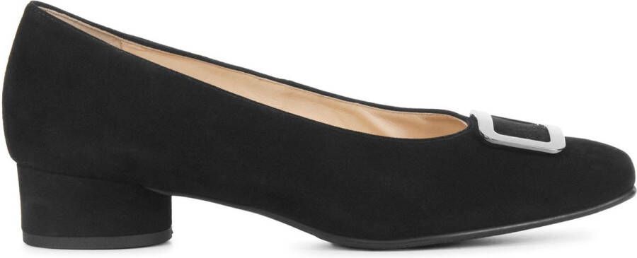 Hassi-A Hassia Dames Pumps Damesschoenen Suède Geen hoogte cm 302627 Zwart