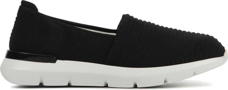 Hassi-A Hassia Instappers Dames Instapschoenen Damesschoenen Canvas 301327 Zwart