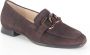 HASSIA Comfortabele Loafers Napoli Suède Band Brown Dames - Thumbnail 9