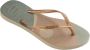 Havaianas NU 21% KORTING Teenslippers SLIM PALETTE GLOW met mooie metallicglans - Thumbnail 2