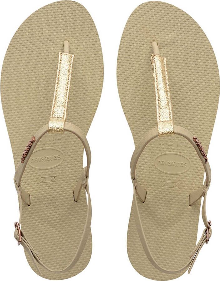 Havaianas You Riviera Slipper Slippers Dames Zwart