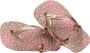 Havaianas teenslippers met hielbandje goud Rubber 25 26 - Thumbnail 2