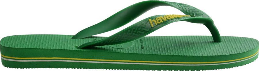 Havaianas BRASIL Army groen Geel Unisex Slippers