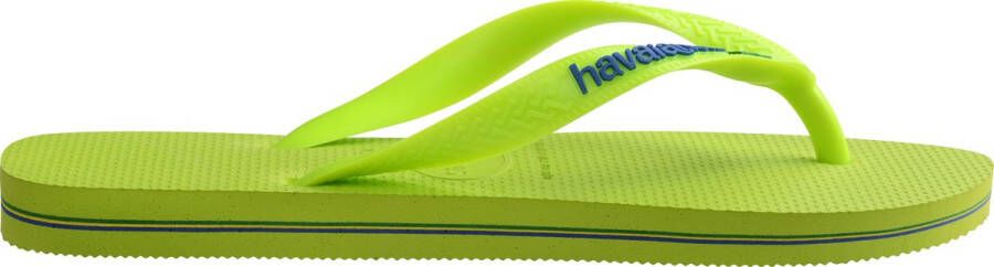 Havaianas BRASIL Groen Geel Unisex Slippers