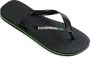 Havaianas Teenslippers Brasil Logo zomerschoen slippers poolslides met logo-opschrift - Thumbnail 3