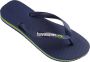 Havaianas Teenslippers Brasil Logo zomerschoen slippers poolslides met logo-opschrift - Thumbnail 3