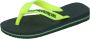 Havaianas Brasil Logo Unisex Slippers New Graphite - Thumbnail 1