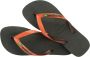 Havaianas Brasil mix FC verde laran groen oranje Kleur Groen) - Thumbnail 3