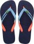 Havaianas Brasil teenslippers blauw Rubber 37 38 - Thumbnail 2