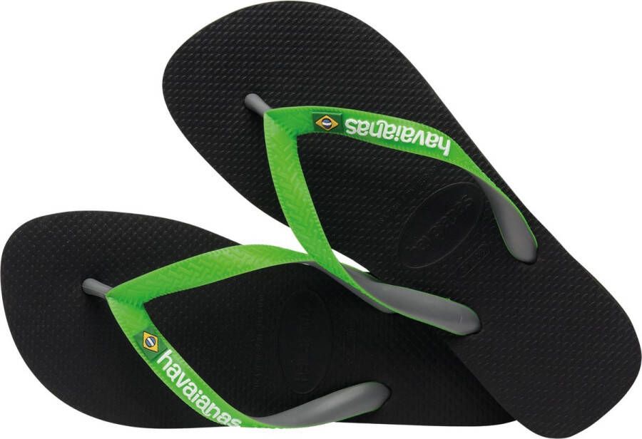 Havaianas BRASIL MIX Zwart Groen Unisex Slippers