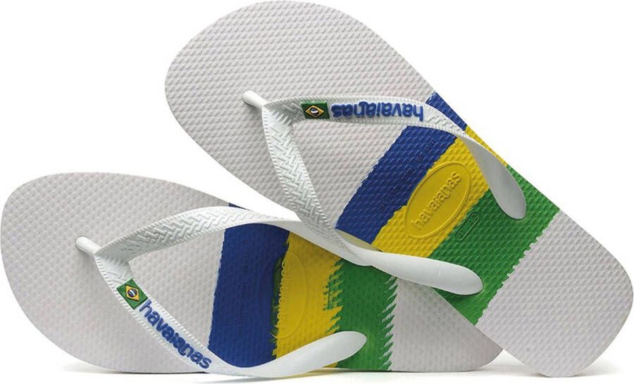 Havaianas Brasil Tech Unisex Slippers Wit