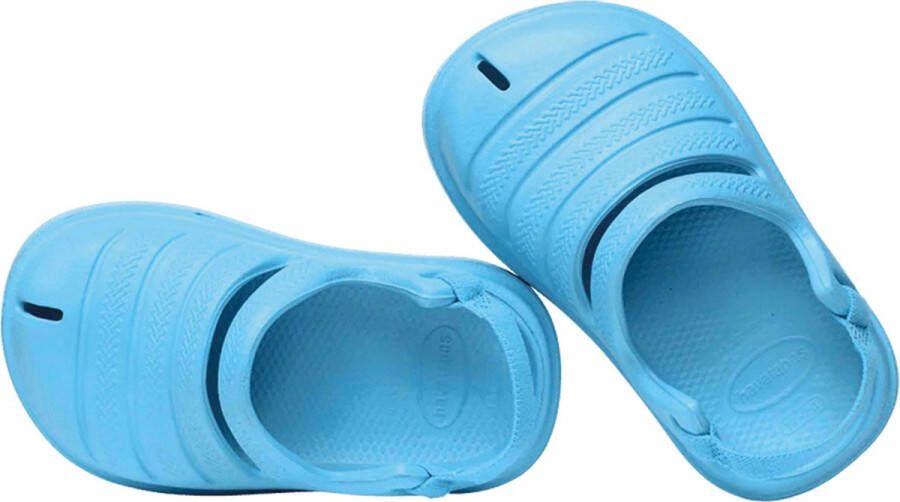 Havaianas clogs blauw Rubber Effen 17 18