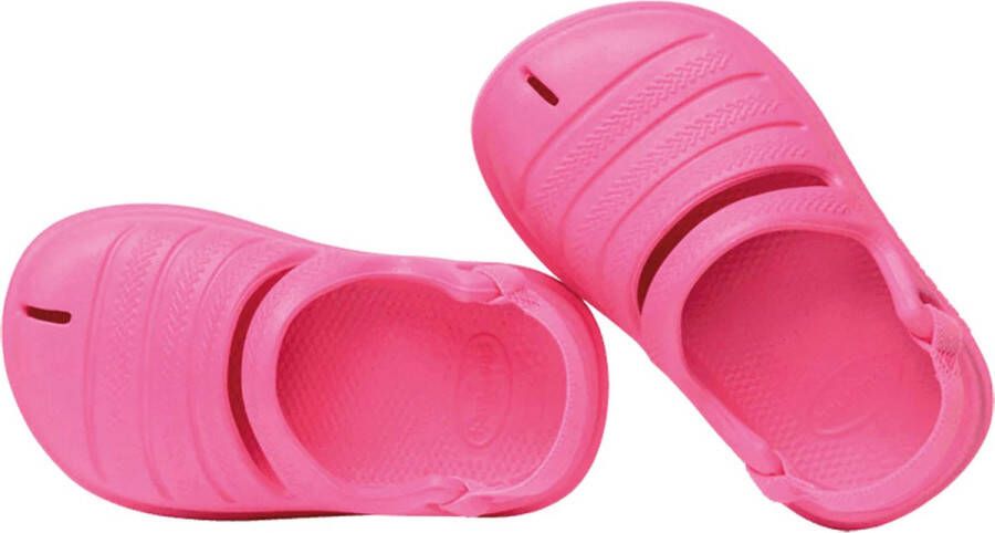 Havaianas clogs roze Meisjes Rubber Effen 25 26 | Clog van