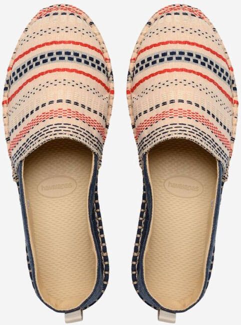 Havaianas dames Espadrille Classic Flatform navy BLAUW