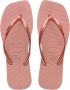 Havaianas Women's Slim Square Sandalen rood - Thumbnail 1