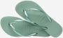 HAVAIANAS Teenslippers Dames Slim Crystal Sw Ii Maat: 37 38 Materiaal: Rubber Kleur: Groen - Thumbnail 2