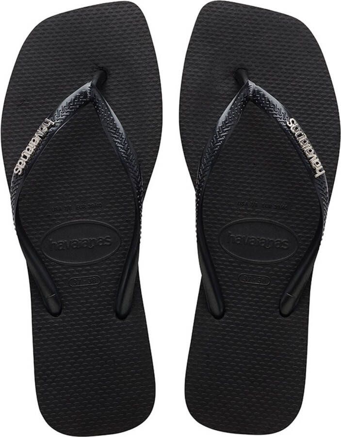 Havaianas Teenslippers SLIM SQUARE LOGO METALLIC