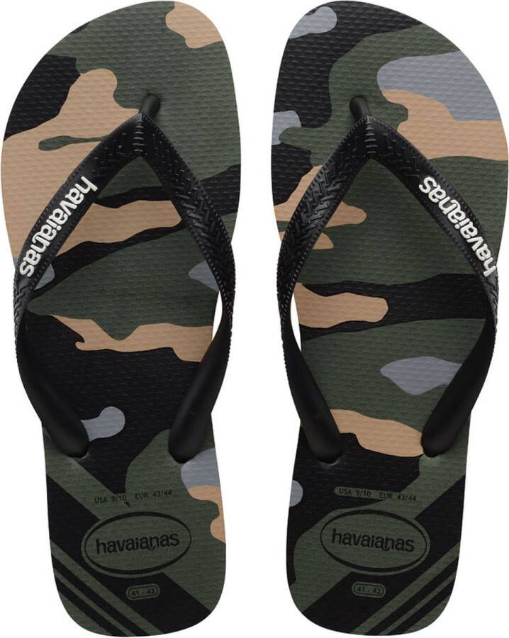 Havaianas Groene Camu Flip Flops Multicolor